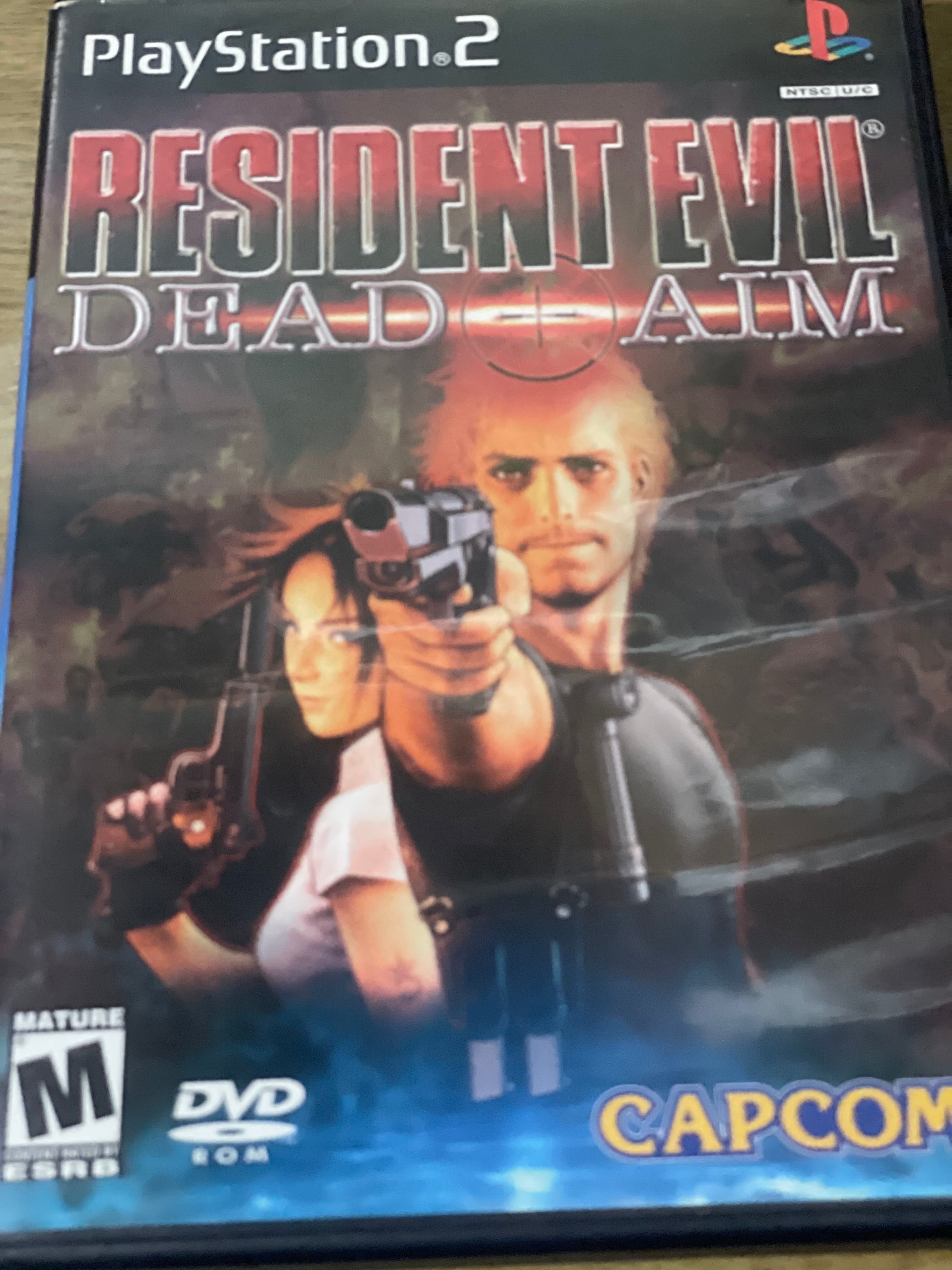 Resident Evil Dead Aim PS2 game